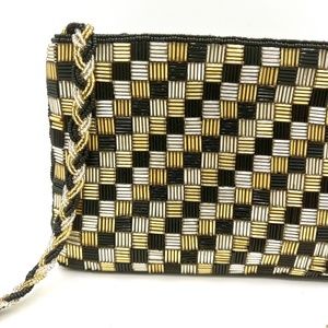 VTG Retro Checkered Purse